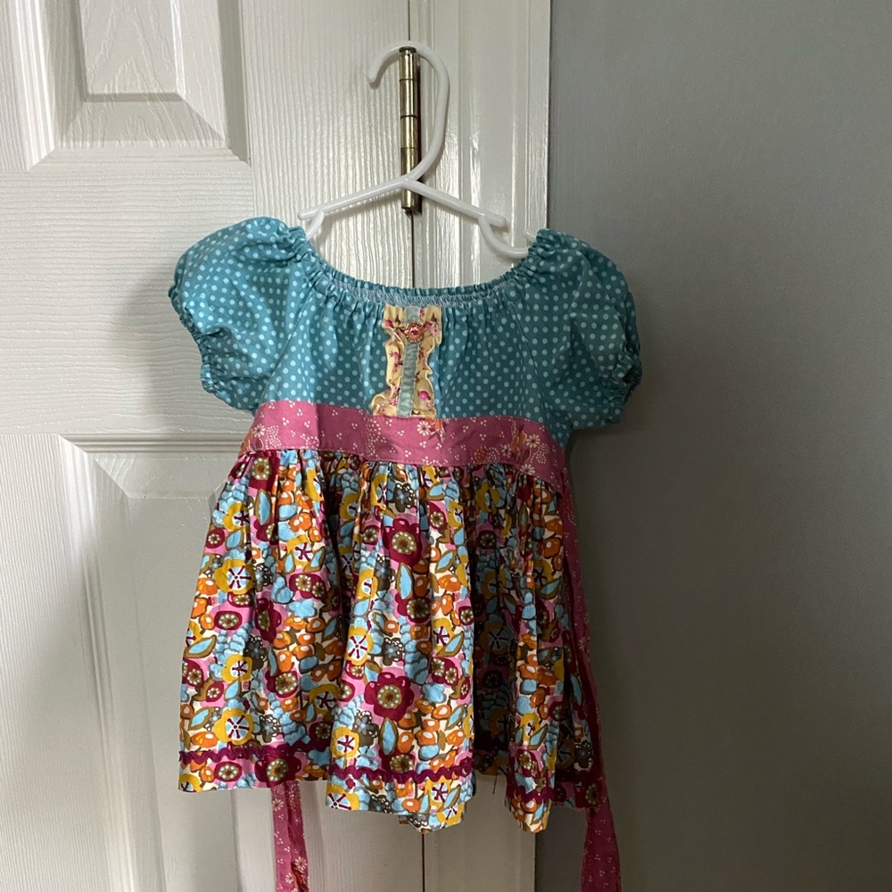 Matilda Jane platinum peasant top